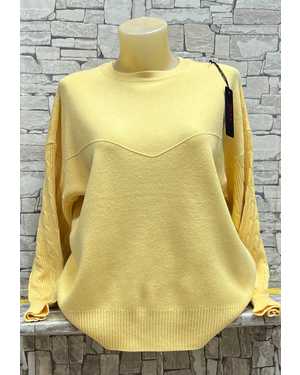 СВИТЕР ТКАНЬ 70% COTTON, 20% CASHMERE, 10% ELASTANE
