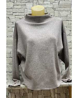 СВИТЕР ТКАНЬ 70% COTTON, 20% CASHMERE, 10% ELASTANE