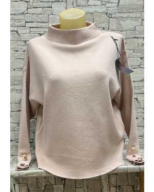 СВИТЕР ТКАНЬ 70% COTTON, 20% CASHMERE, 10% ELASTANE