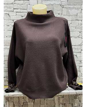СВИТЕР ТКАНЬ 70% COTTON, 20% CASHMERE, 10% ELASTANE