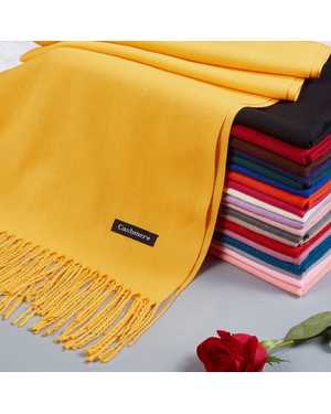 ПАЛАНТИН СОСТАВ: 100% CASHMERE РАЗМЕР: 75*180 CM