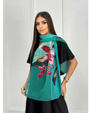 ШАРФ СОСТАВ: 100% CHIFFON РАЗМЕР: 55*165 CM