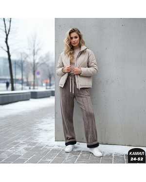 ЖЕНСКИЙ КОСТЮМ ТРОЙКА ТКАНЬ КОРОЛЕВСКИЙ ВЕЛЮР