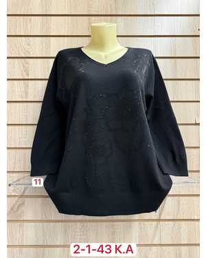 СВИТЕР ТКАНЬ 24% COTTON, 48% CASHMERE, 28% POLYESTER