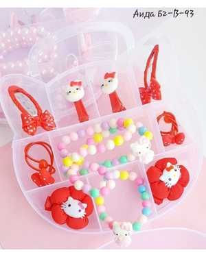 Детская бижутерия для девочек Hello Kitty