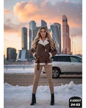 ДУБЛЕНКА ТКАНЬ КОЖА, БАРАШЕК