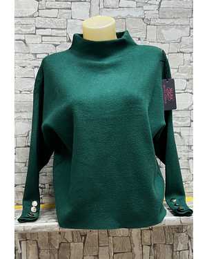 СВИТЕР ТКАНЬ 70% COTTON, 20% CASHMERE, 10% ELASTANE