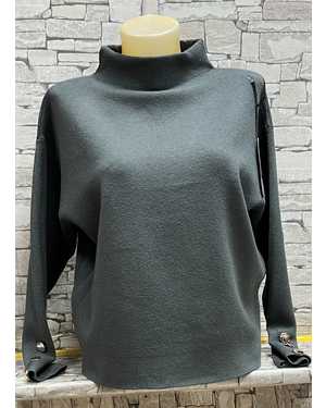 СВИТЕР ТКАНЬ 70% COTTON, 20% CASHMERE, 10% ELASTANE