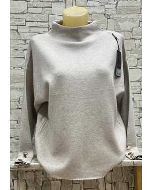 СВИТЕР ТКАНЬ 70% COTTON, 20% CASHMERE, 10% ELASTANE