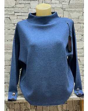 СВИТЕР ТКАНЬ 70% COTTON, 20% CASHMERE, 10% ELASTANE