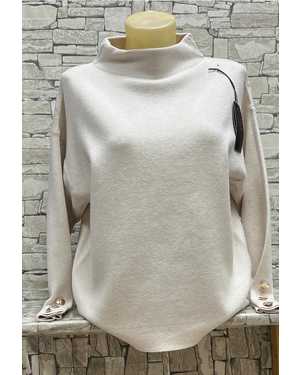 СВИТЕР ТКАНЬ 70% COTTON, 20% CASHMERE, 10% ELASTANE