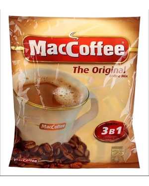 КОФЕ: MacCoffee (3в1) . В упаковке 25шт