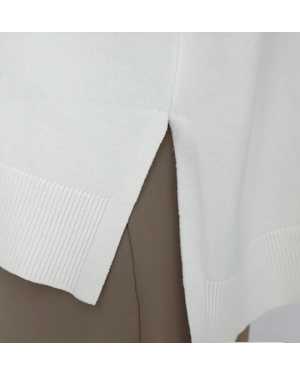 СВИТЕР ТКАНЬ 48% CASHMERE, 29% WOOL, 18% COTTON, 5% ELASTANE