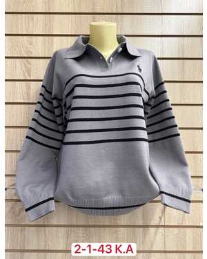 СВИТЕР ТКАНЬ 55% COTTON, 35% WOOL, 10% ELASTIC