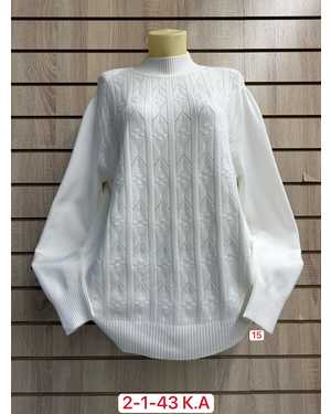СВИТЕР ТКАНЬ ХЛОПОК, 45% COTTON, 35% CASHMERE, 10% ELASTANE, 10% ANGORA