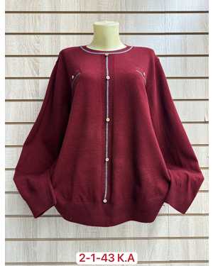 СВИТЕР ТКАНЬ 50% CASHMERE, 28% WOOL, 17% COTTON, 5% ELASTANE