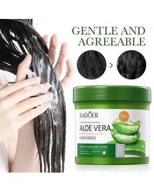 Маска для волос Sadoer Aloe Vera Hair Mask 500gr