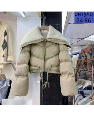 КУРТКА ТКАНЬ ПОЛИЭСТЕР НАПОЛНИТЕЛЬ ХОЛЛОФАЙБЕР ПОЛНОСТЬЮ С ПОДКЛАДКАМИ