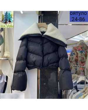 КУРТКА ТКАНЬ ПОЛИЭСТЕР НАПОЛНИТЕЛЬ ХОЛЛОФАЙБЕР ПОЛНОСТЬЮ С ПОДКЛАДКАМИ