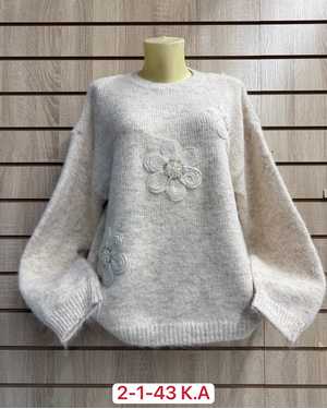 СВИТЕР ТКАНЬ 48% VISCOSE, 24% NYLON, 28% POLYESTER