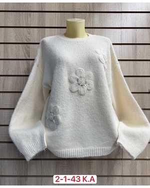 СВИТЕР ТКАНЬ 48% VISCOSE, 24% NYLON, 28% POLYESTER