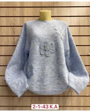 СВИТЕР ТКАНЬ 48% VISCOSE, 24% NYLON, 28% POLYESTER