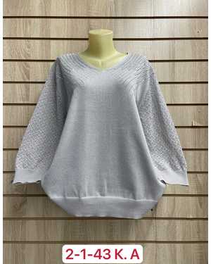 СВИТЕР ТКАНЬ 65% COTTON, 35% POLYESTER