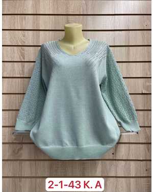 СВИТЕР ТКАНЬ 65% COTTON, 35% POLYESTER