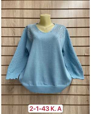 СВИТЕР ТКАНЬ 65% COTTON, 35% POLYESTER