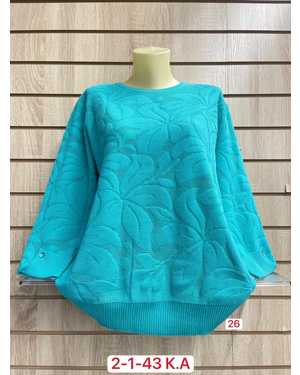 СВИТЕР ТКАНЬ 52% CASHMERE, 18% WOOL, 15% COTTON, 5% ELASTANE