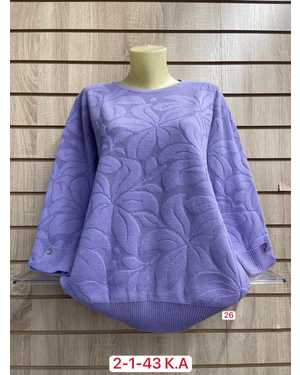 СВИТЕР ТКАНЬ 52% CASHMERE, 18% WOOL, 15% COTTON, 5% ELASTANE