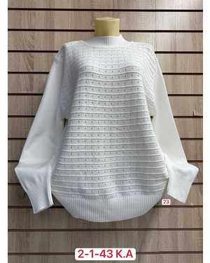 СВИТЕР ТКАНЬ ХЛОПОК, 45% COTTON, 35% CASHMERE, 10% ELASTANE, 10% ANGORA