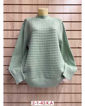 СВИТЕР ТКАНЬ ХЛОПОК, 45% COTTON, 35% CASHMERE, 10% ELASTANE, 10% ANGORA