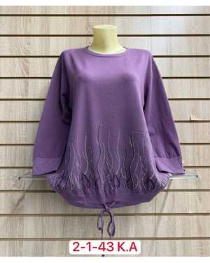 СВИТЕР ТКАНЬ 24% COTTON, 48% CASHMERE, 28% POLYESTER