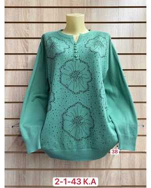 СВИТЕР ТКАНЬ 80% COTTON, 20% ELASTANE