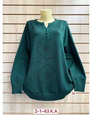 СВИТЕР ТКАНЬ 80% COTTON, 20% ELASTANE