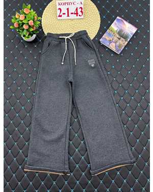 ШТАНЫ ТКАНЬ С НАЧЁСОМ