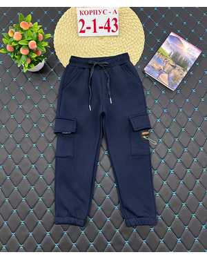 ШТАНЫ ТКАНЬ С НАЧЁСОМ