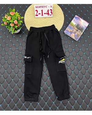 ШТАНЫ ТКАНЬ С НАЧЁСОМ