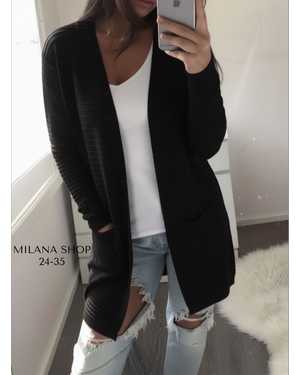 КАРДИГАН ТКАНЬ ТРИКОТАЖ