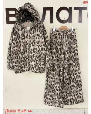 ЖЕНСКИЙ КОСТЮМ ТКАНЬ МЕХ
