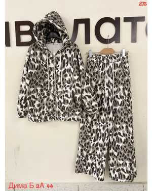 ЖЕНСКИЙ КОСТЮМ ТКАНЬ МЕХ