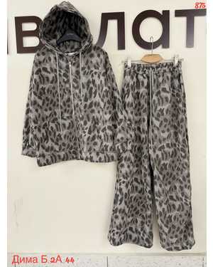 ЖЕНСКИЙ КОСТЮМ ТКАНЬ МЕХ