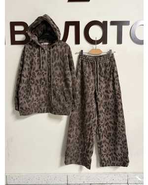 ЖЕНСКИЙ КОСТЮМ ТКАНЬ МЕХ