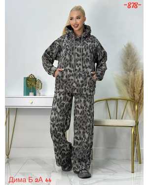 ЖЕНСКИЙ КОСТЮМ ТКАНЬ МЕХ