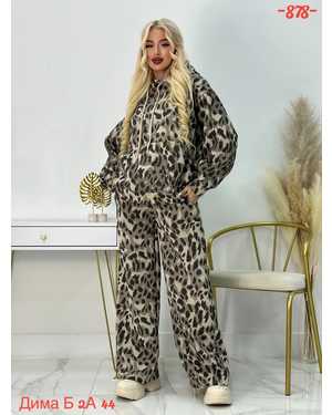 ЖЕНСКИЙ КОСТЮМ ТКАНЬ МЕХ