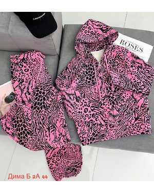 ЖЕНСКИЙ КОСТЮМ ТКАНЬ МЕХ