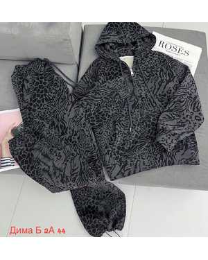 ЖЕНСКИЙ КОСТЮМ ТКАНЬ МЕХ