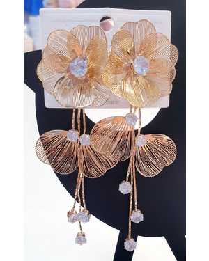 Женские Серьги крупные длинные