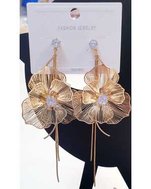 Женские Серьги крупные длинные